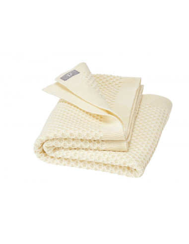 Copertina a nido d'ape in lana Merino...