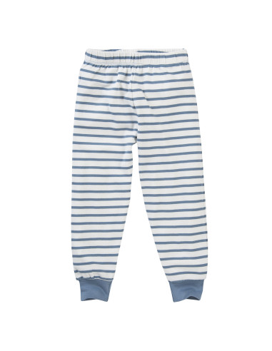 Pigiama in cotone biologico "Dogs" - col. blu chiaro