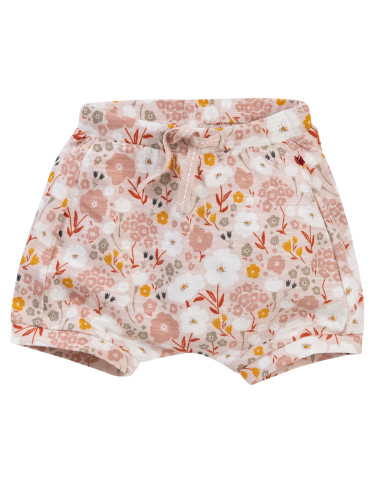 Baby shorts in cotone bio - col. rosa...