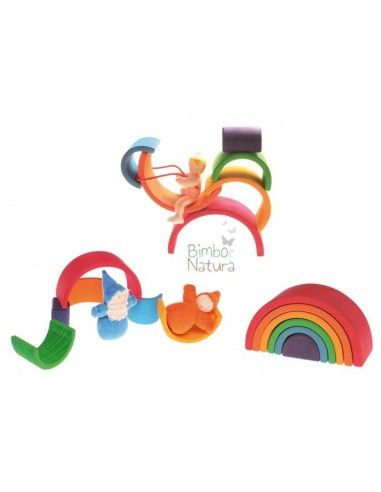 Arcobaleno medio Grimm's  6 pezzi Arcobaleno medio Grimm's  6 pezzi
