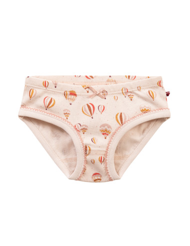 Slip in cotone biologico "Mongolfiere" - set da 2 pz
