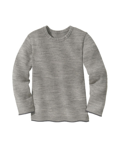 Pullover basic in lana Merino- col....