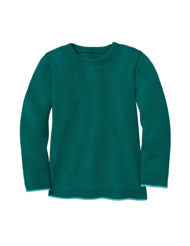 Pullover basic in lana Merino- col....