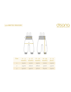 Pantalone in lana Merino... 2