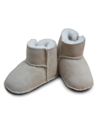 Baby scarpine in pelle di agnello con...