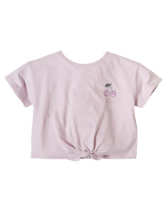T-Shirt con nodo in cotone...