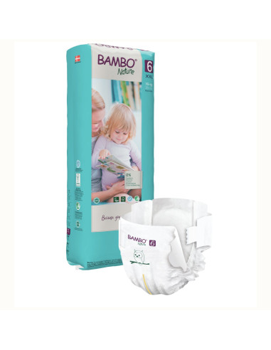 Pannolini ecologici Bambo Nature Eco friendly Taglia 6 (16+ kg)