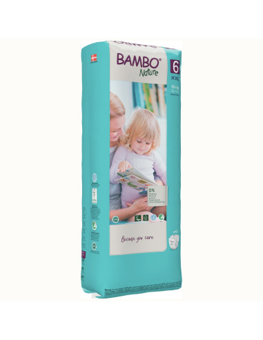 Pannolini ecologici Bambo Nature Eco friendly Taglia 6 (16+ kg) - pacco scorta