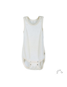 Body senza maniche in lana...
