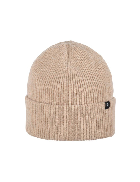 Berretto unisex in lana merino e cashmere - col. beige