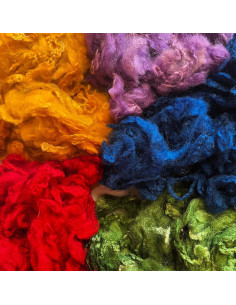 Lana riccia colorata - 100gr