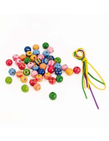 22 Perline In Legno Ovale Per Macramè E Gioielli Craft County - Foro 6mm, Colore Noce - DIY Per Arazzi, Piante Sospese E Creazioni Fai Da Te - 3