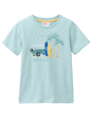 T-Shirt in cotone bio "Take it easy"...