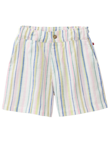 Pantaloncini shorts in cotone bio a...