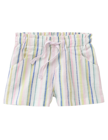Pantaloncini baby in cotone bio a...