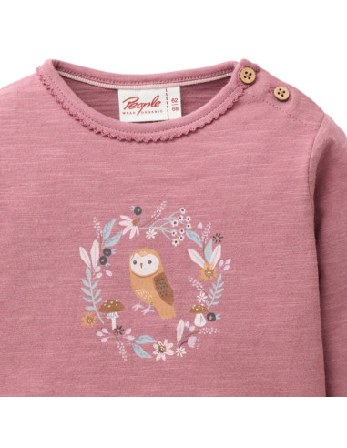 Maglietta baby lunga in cotone bio...