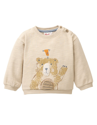 Felpa baby in cotone biologico "Hello...