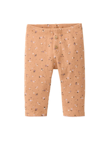 Leggings baby in cotone bio a costine...