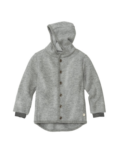 Giacca in lana cotta -col. grigio...