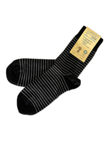 Calzini corti in lana-cotone bio -...