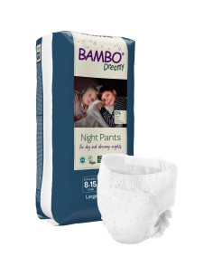 Bambo Dreamy Night Pants Unisex 8-15 anni (35-50kg) - 10 pezzi