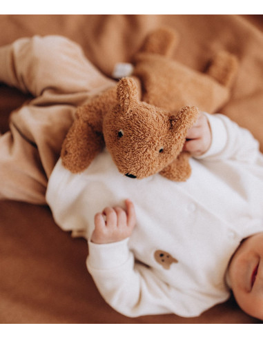 Cuscino termico TEDDY con noccioli naturali di ciliegia