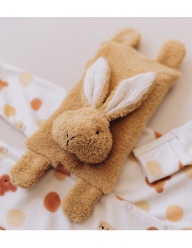 Cuscino termico BUNNY con noccioli naturali di ciliegia
