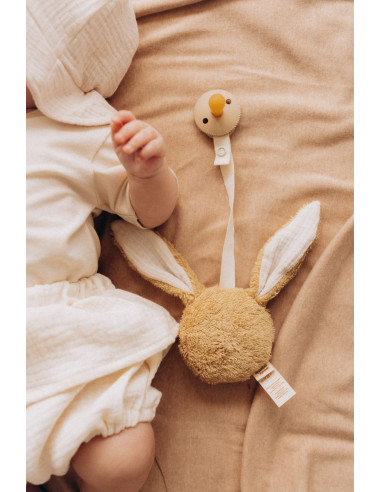 Portaciuccio BUNNY in cotone biologico