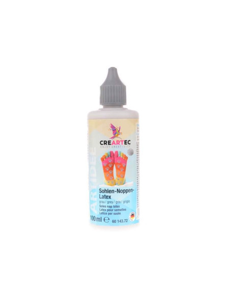 Lattice grigio per suole antiscivolo - flacone da 100ml