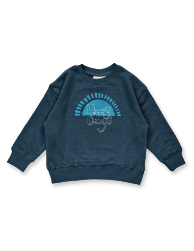 Felpa in cotone biologico "Hazy Days"...