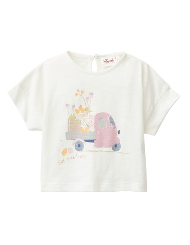 T-Shirt baby in cotone bio "Apecar" -...