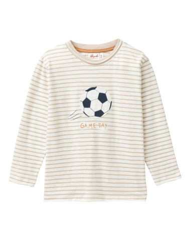 Maglietta lunga in cotone bio "Game...