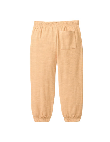 Pantalone tuta in cotone bio - col. giallo