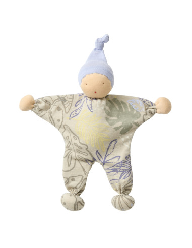 Bambolina morbida in cotone bio -...