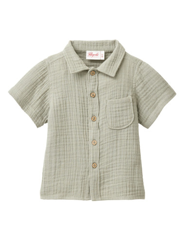 Camicia baby in mussola di cotone bio...