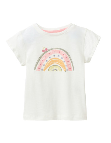 T-Shirt in cotone bio "Arcobaleno" -...
