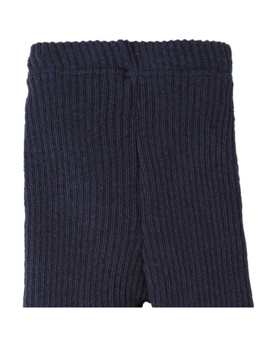 Leggings in lana Merino -col. blu indigo