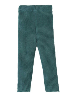 Leggings in lana Merino -col. eucalipto